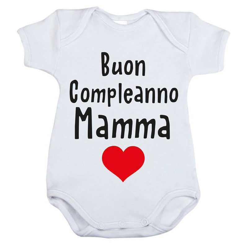 Body Happy Birthday Mom - 6/9 Months