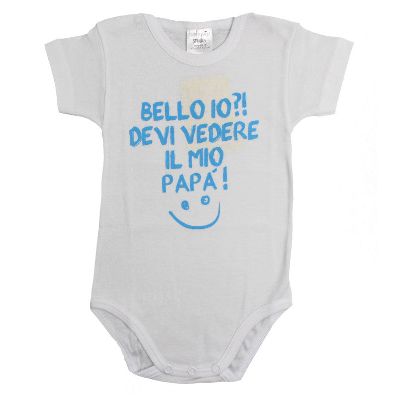 Baby Bodysuit - Handsome me? You should see my Dad