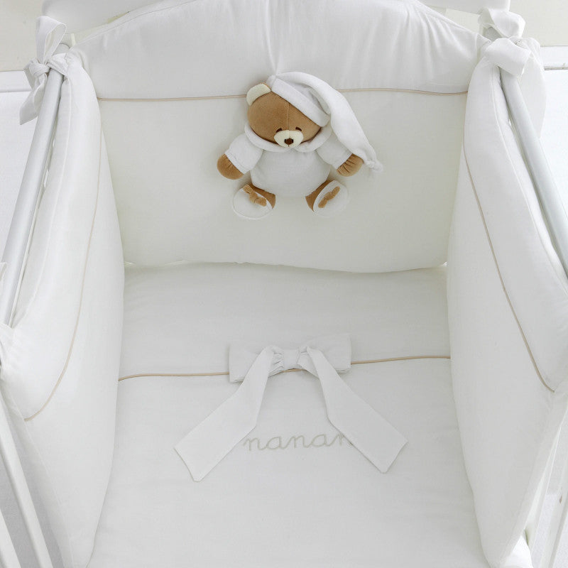 Tato Nanan Duvet Bumper Set - White