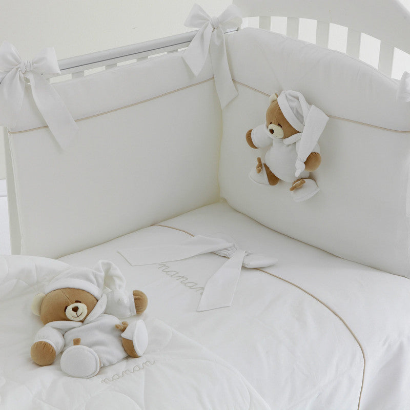 Tato Nanan Duvet Bumper Set - White