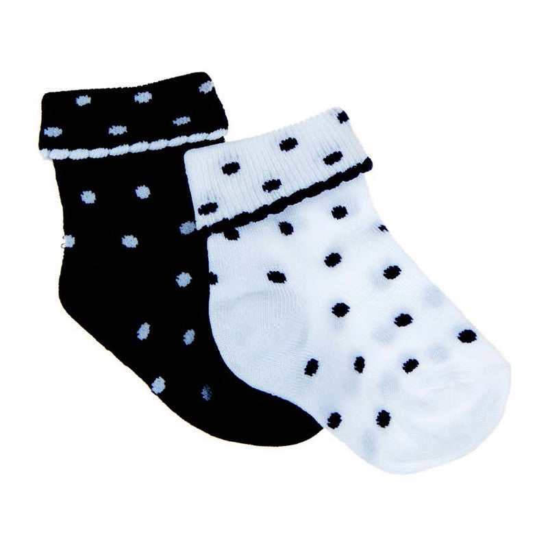2 Pairs of Roll-Top Socks