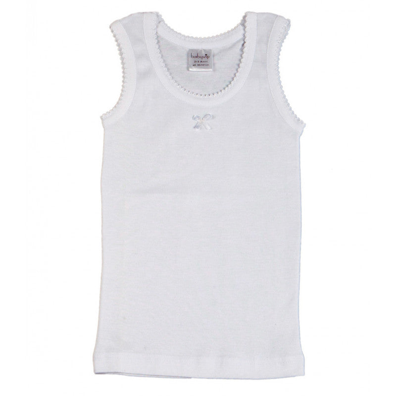 2 Wide-Strap Tank Tops for Girls - Ages 4-5