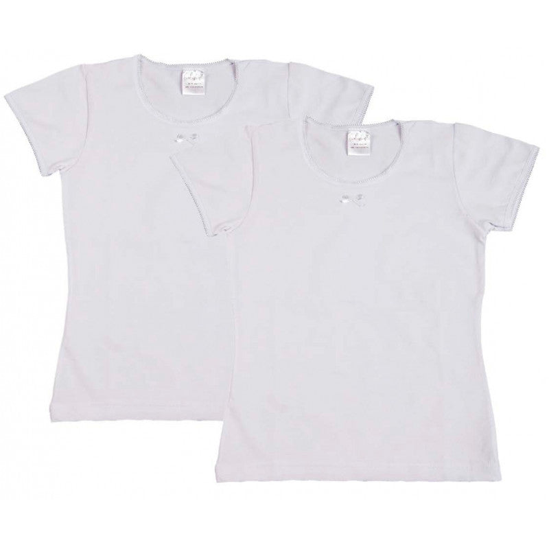 Girls' Short-Sleeve Undershirt - 2-3 Years
