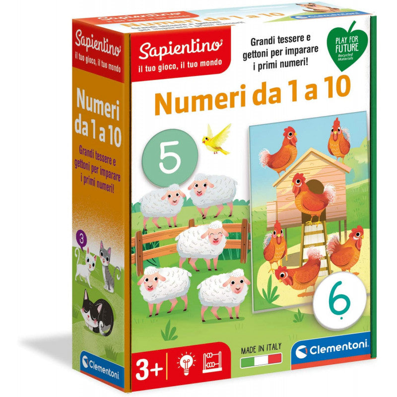 Numbers from 1 to 10 - Clementoni