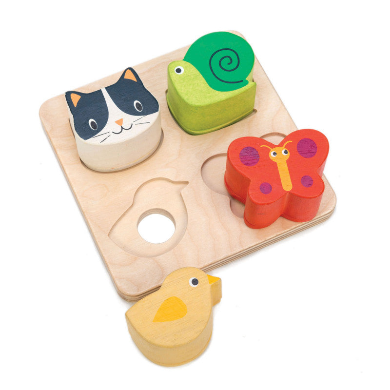 Sensory Wooden Shapes - Touch