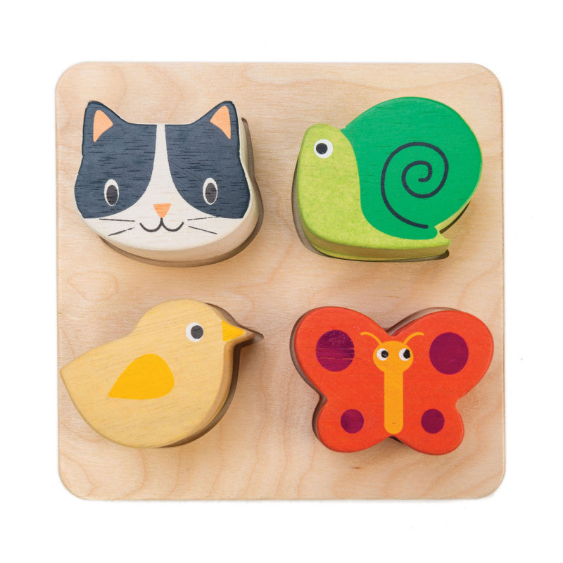Sensory Wooden Shapes - Touch
