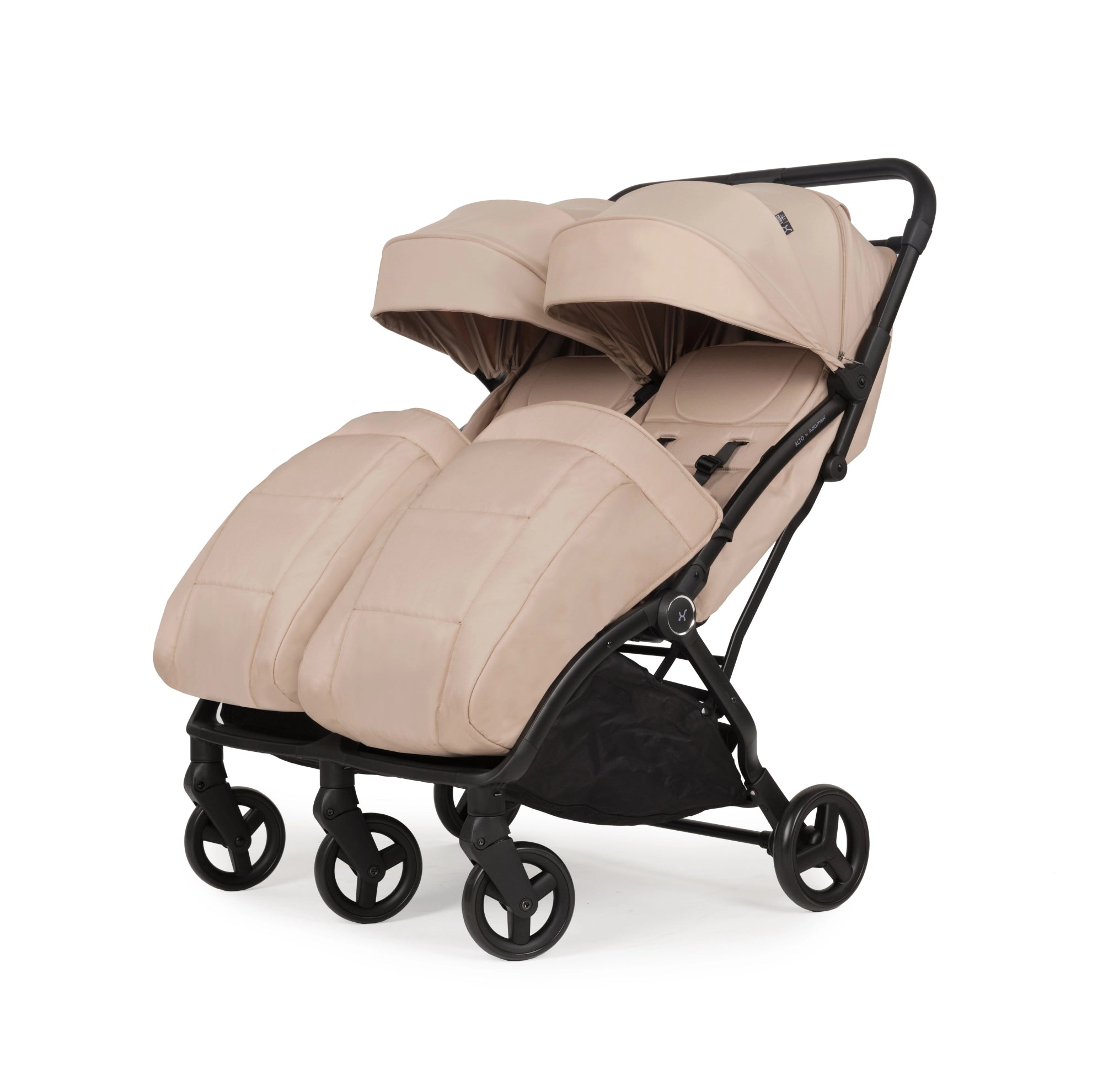 Passeggino Gemellare Adamex Alto Beige