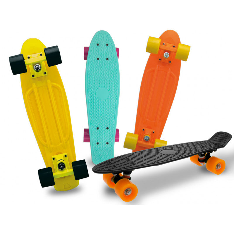 Kids' Skateboard - Fluorescent Yellow