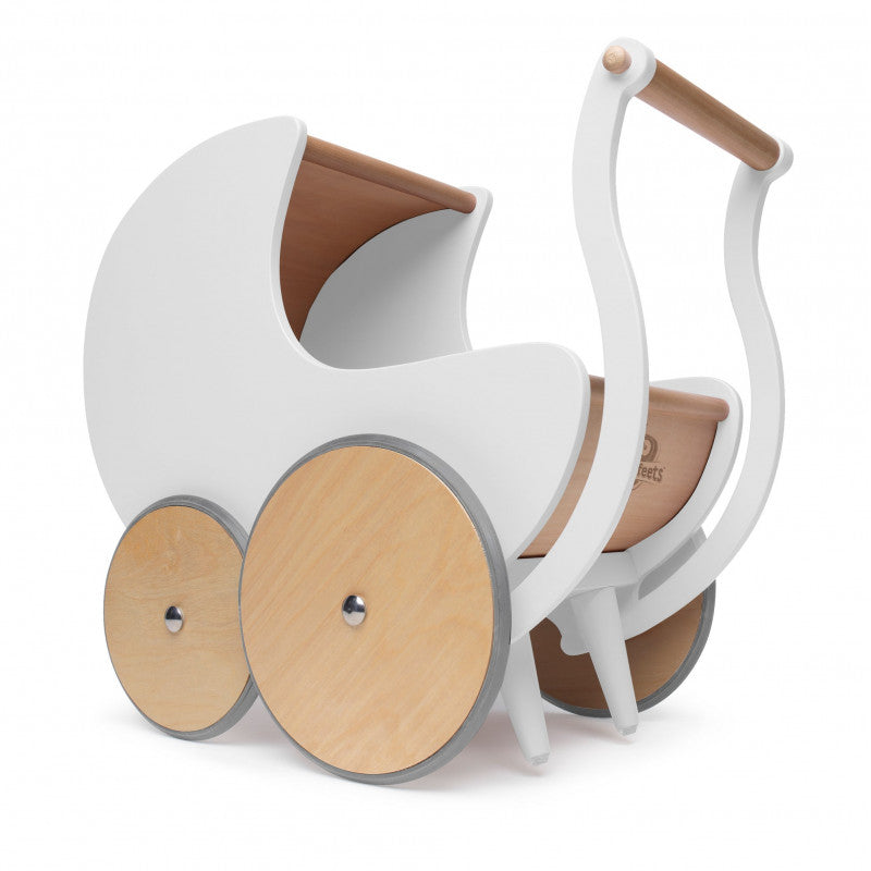 Kinderfeets Wooden Doll Stroller