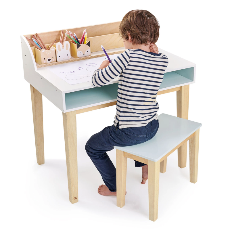 Tender Leaf Toys - Play and Learn Desk with Chair