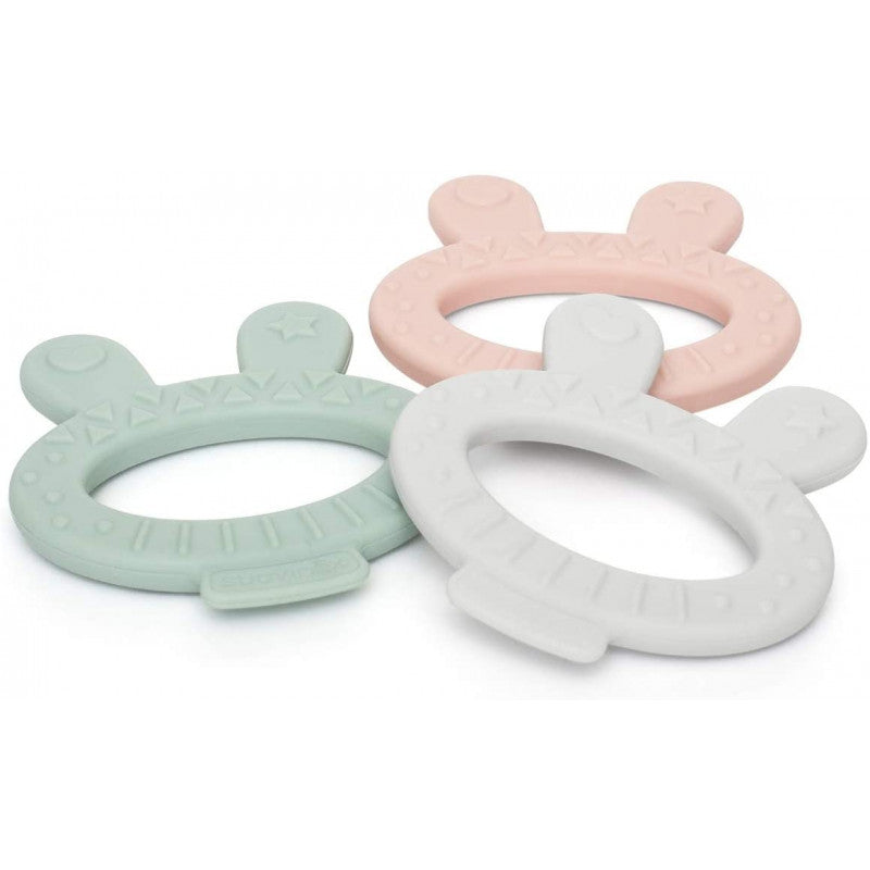 White Rabbit Teether Ring