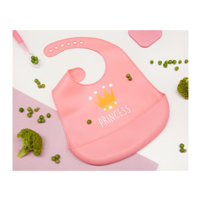 Bavoir en silicone - Princesse