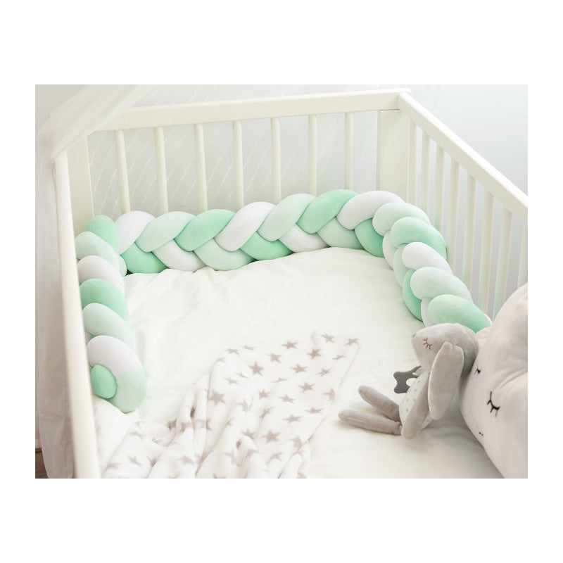 Réducteur de tresse pour lit bébé - Menthe - 2
