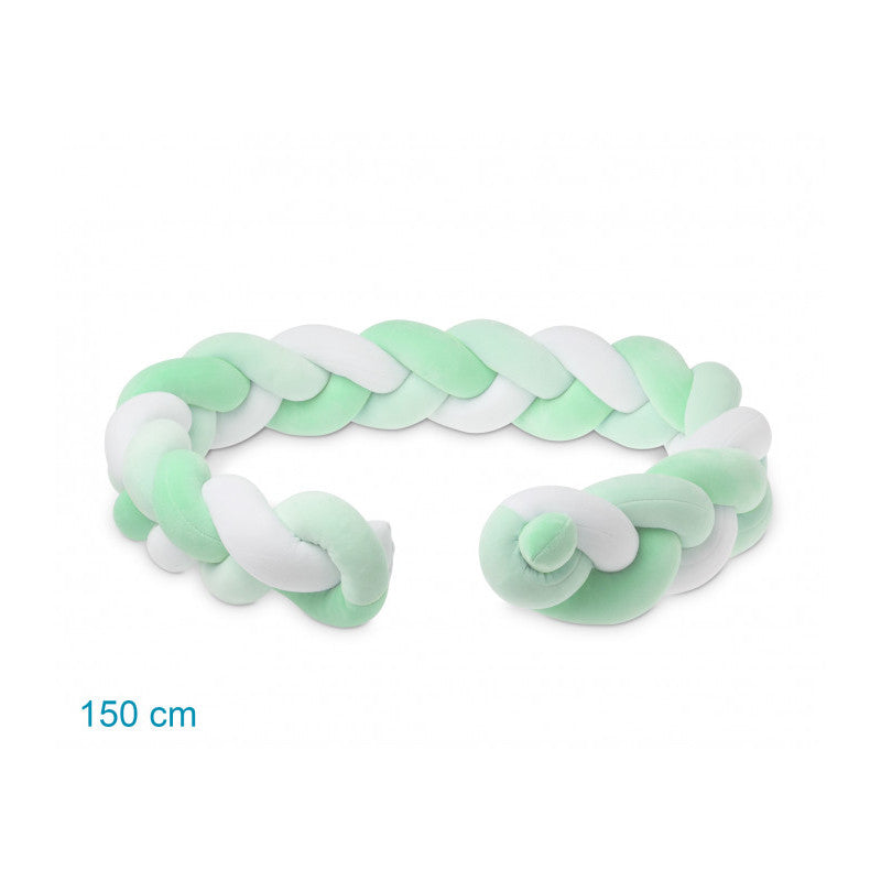 Réducteur de tresse pour lit bébé - Menthe - 4