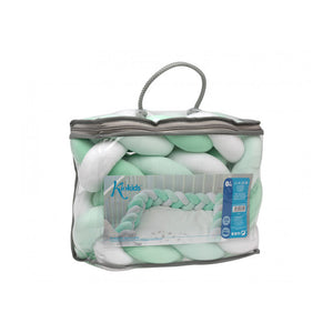 Réducteur de tresse pour lit bébé - Menthe - 5