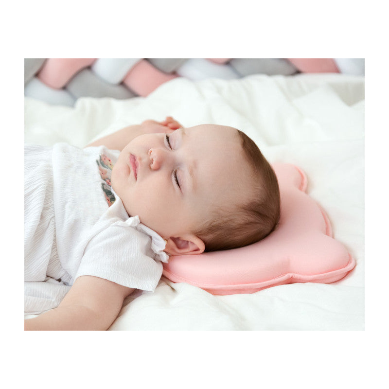 Oreiller ergonomique pour bébé - Rose - 3