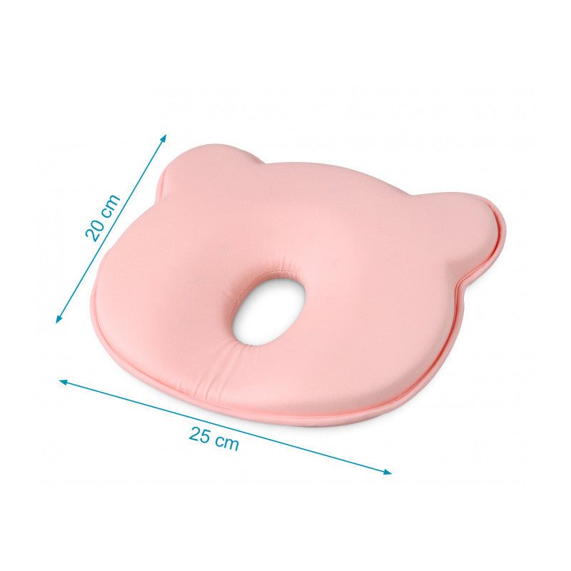 Oreiller ergonomique pour bébé - Rose - 4