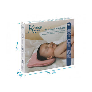 Oreiller ergonomique pour bébé - Rose - 5
