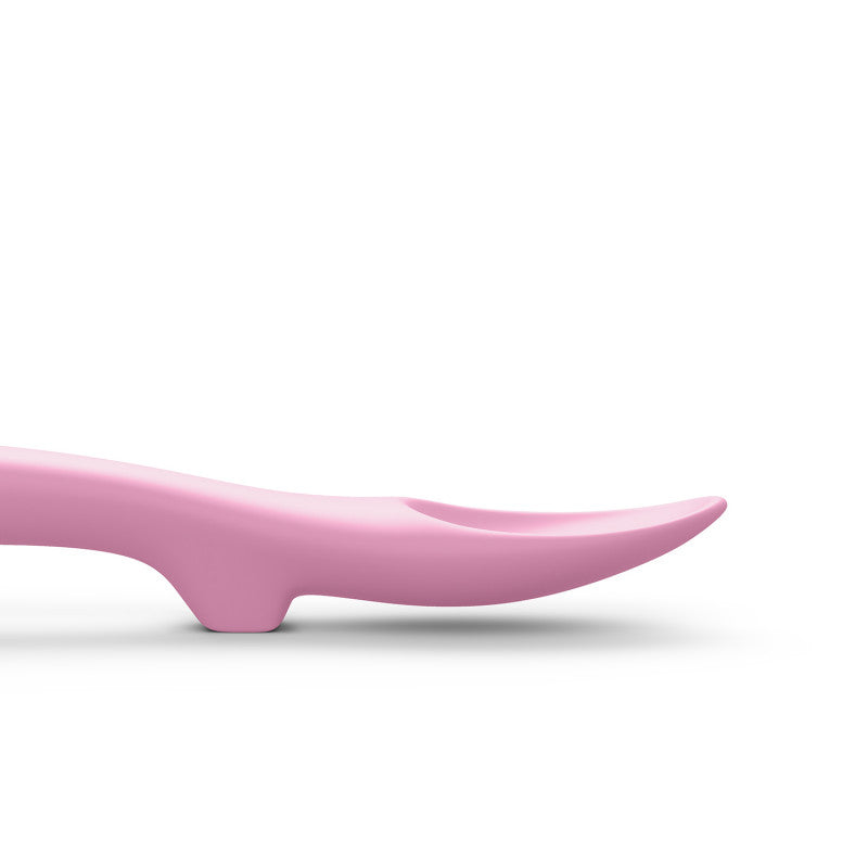 Cuillère En Silicone Pour Bébé +4 Mois - Rose