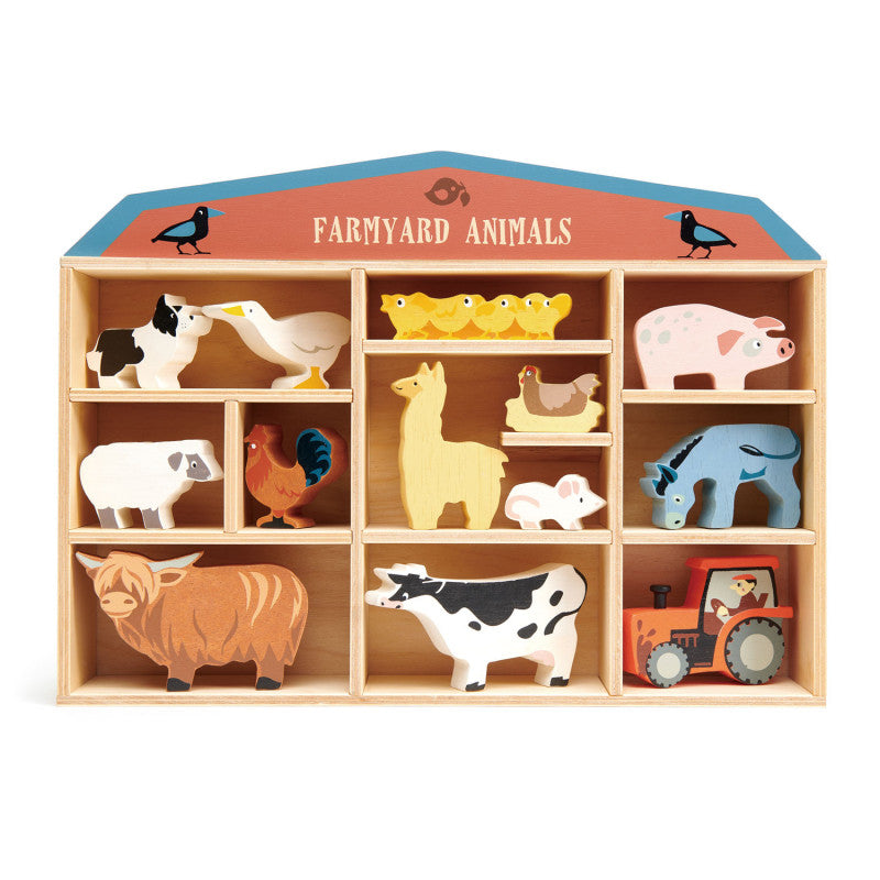 Jeux en Bois Tender Leaf Toys Farmyard Animals