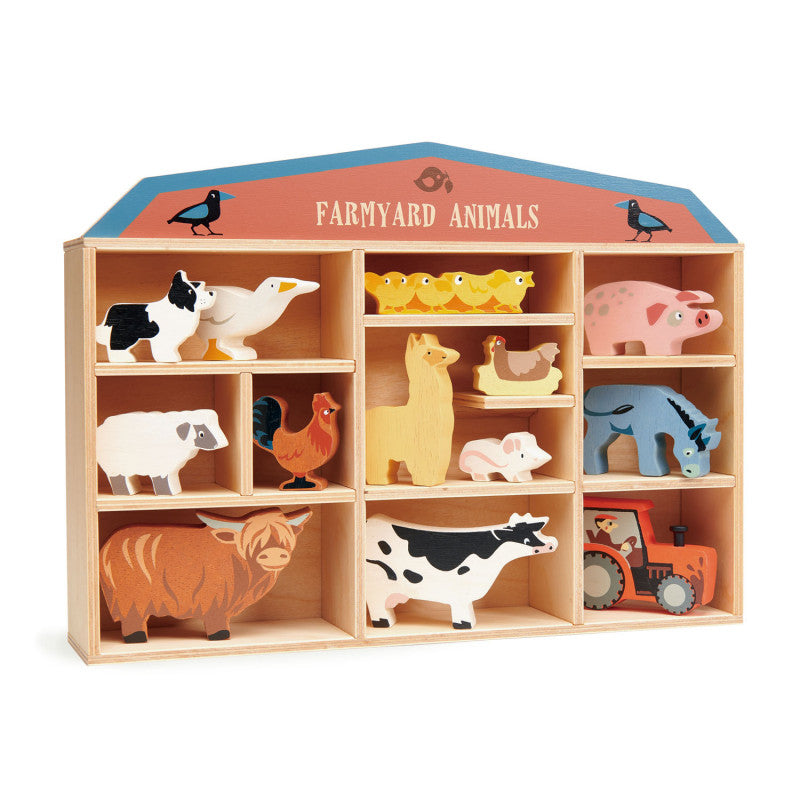 Jeux en Bois Tender Leaf Toys Farmyard Animals