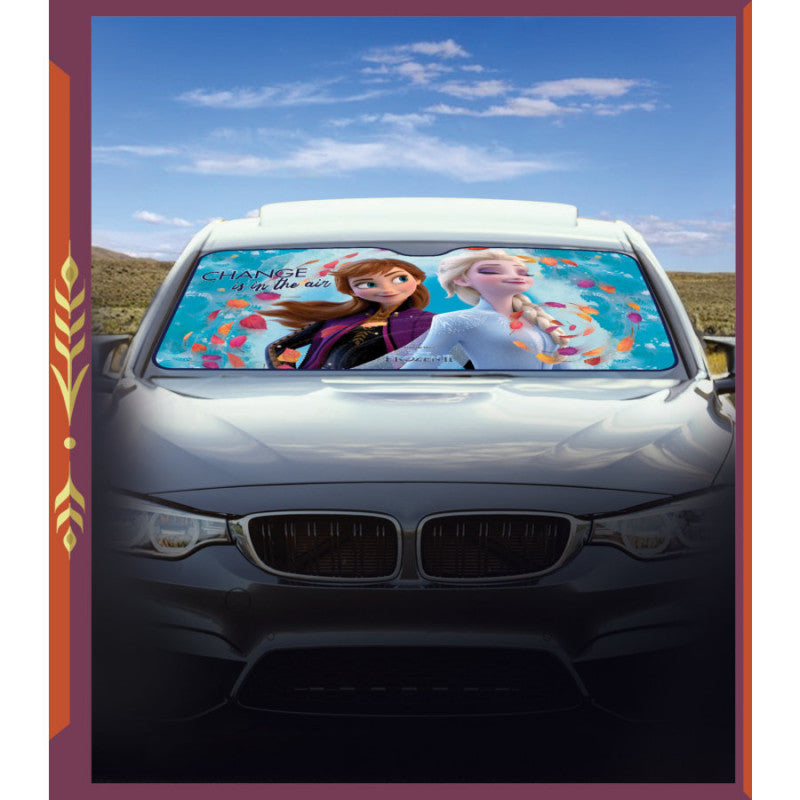 Pare-soleil de pare-brise avant de voiture - Frozen 2