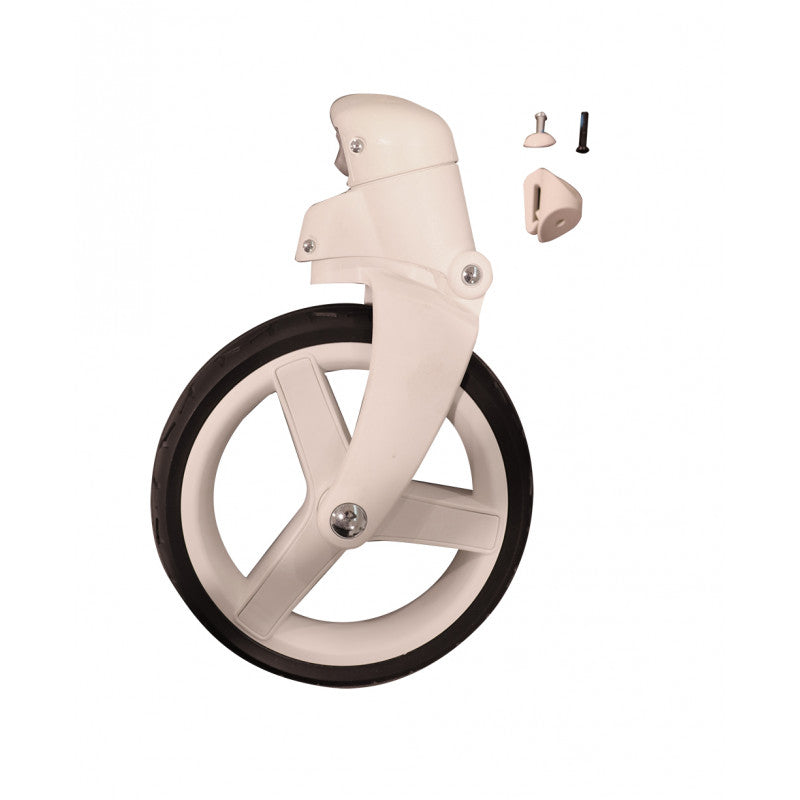 Roue Avant Quad Blanc Gauche