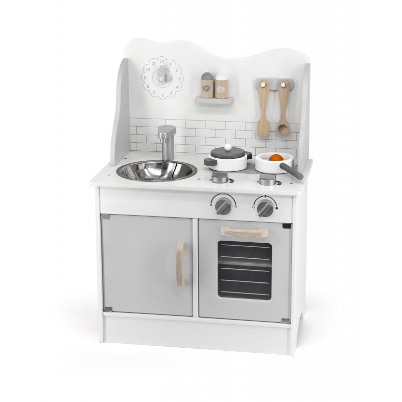 Cuisine en bois - Gris