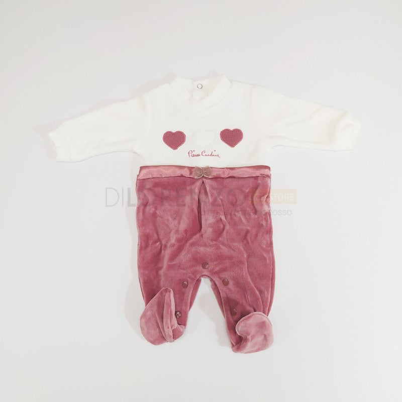Pierre Cardin Barboteuse Rose Antique TG. 3 6/9