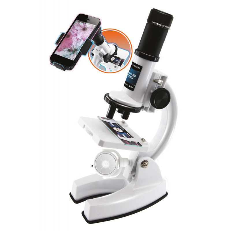Microscope avec support Smartphone
