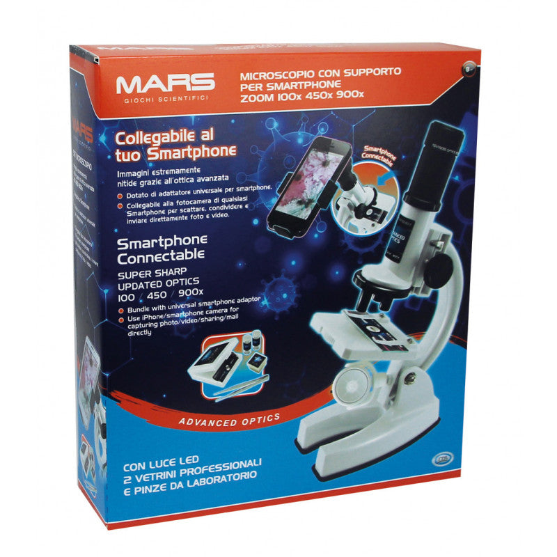 Microscope avec support Smartphone