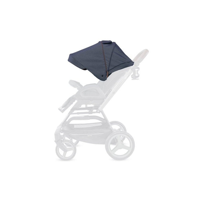 Inglesina - Auvent Complet pour Poussette Quad Oxford Bleu